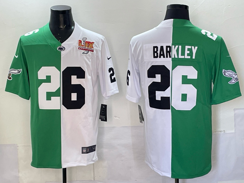 Men 2026 Philadelphia Eagles #26 Barkley green Nike Limited NFL Jersey 0920001->mlb hats->Sports Caps